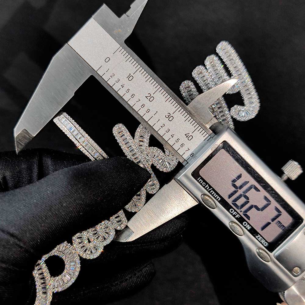 Iced Out Name Pendent