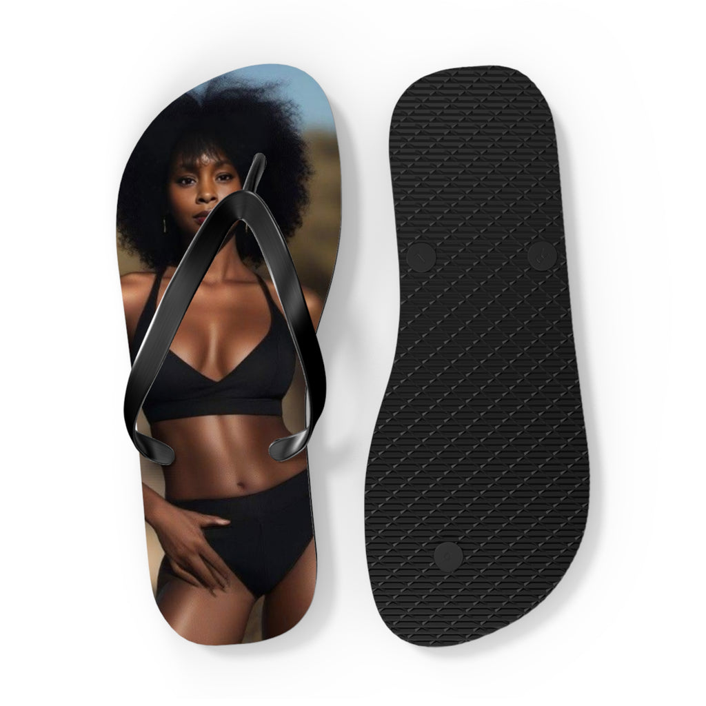 Stylish Flip Flops with Bold Fashion Design - Perfect for Summer Vibes