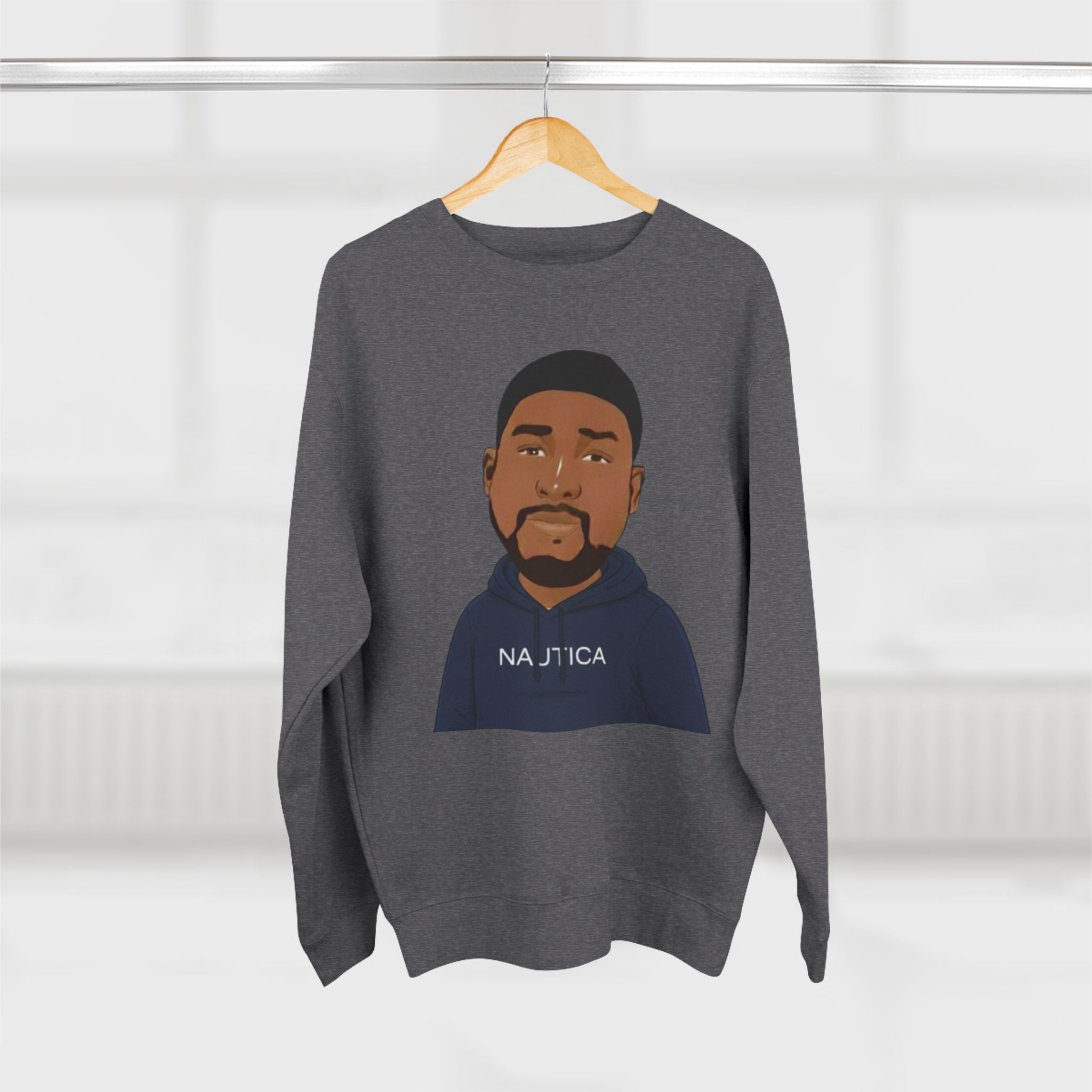 Unique Custom Graphic, Crew Neck Sweatshirt,