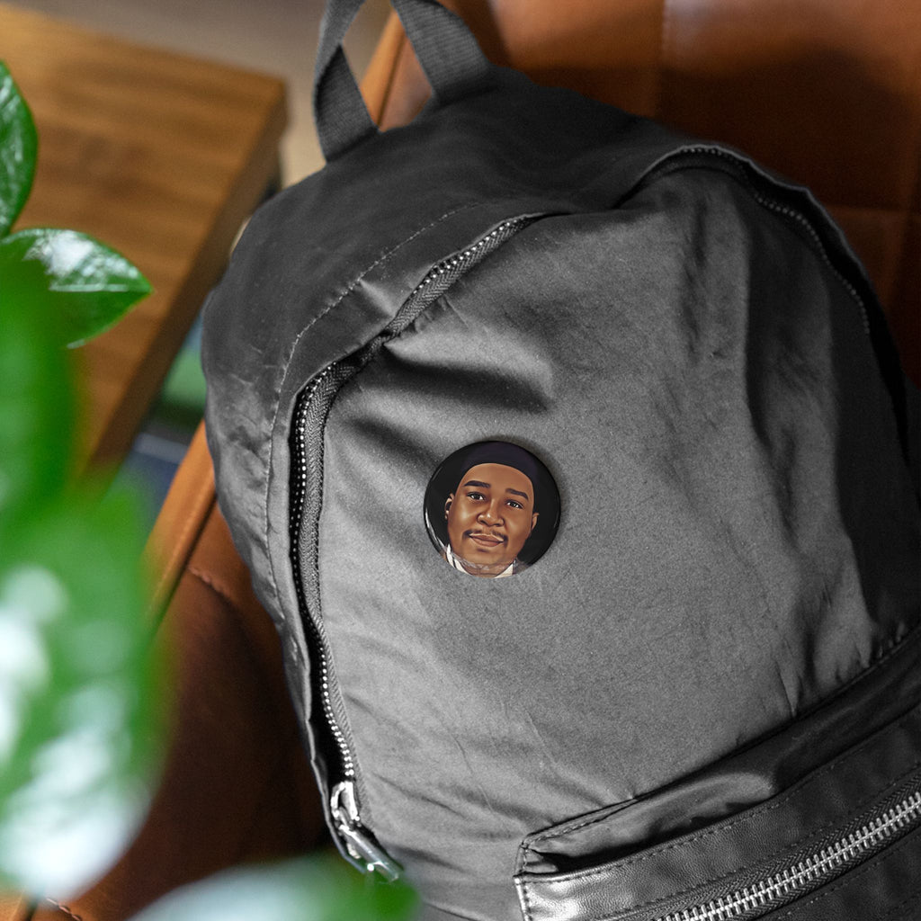 Personalized Round Pins - Custom Portrait Button for Fashion Lovers