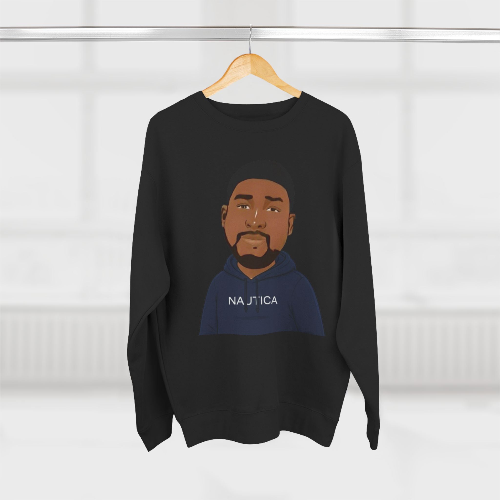 Unique Custom Graphic, Crew Neck Sweatshirt,
