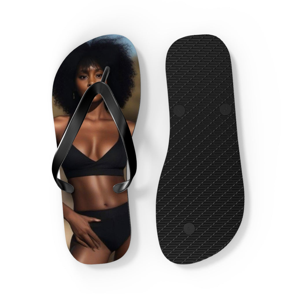 Stylish Flip Flops with Bold Fashion Design - Perfect for Summer Vibes