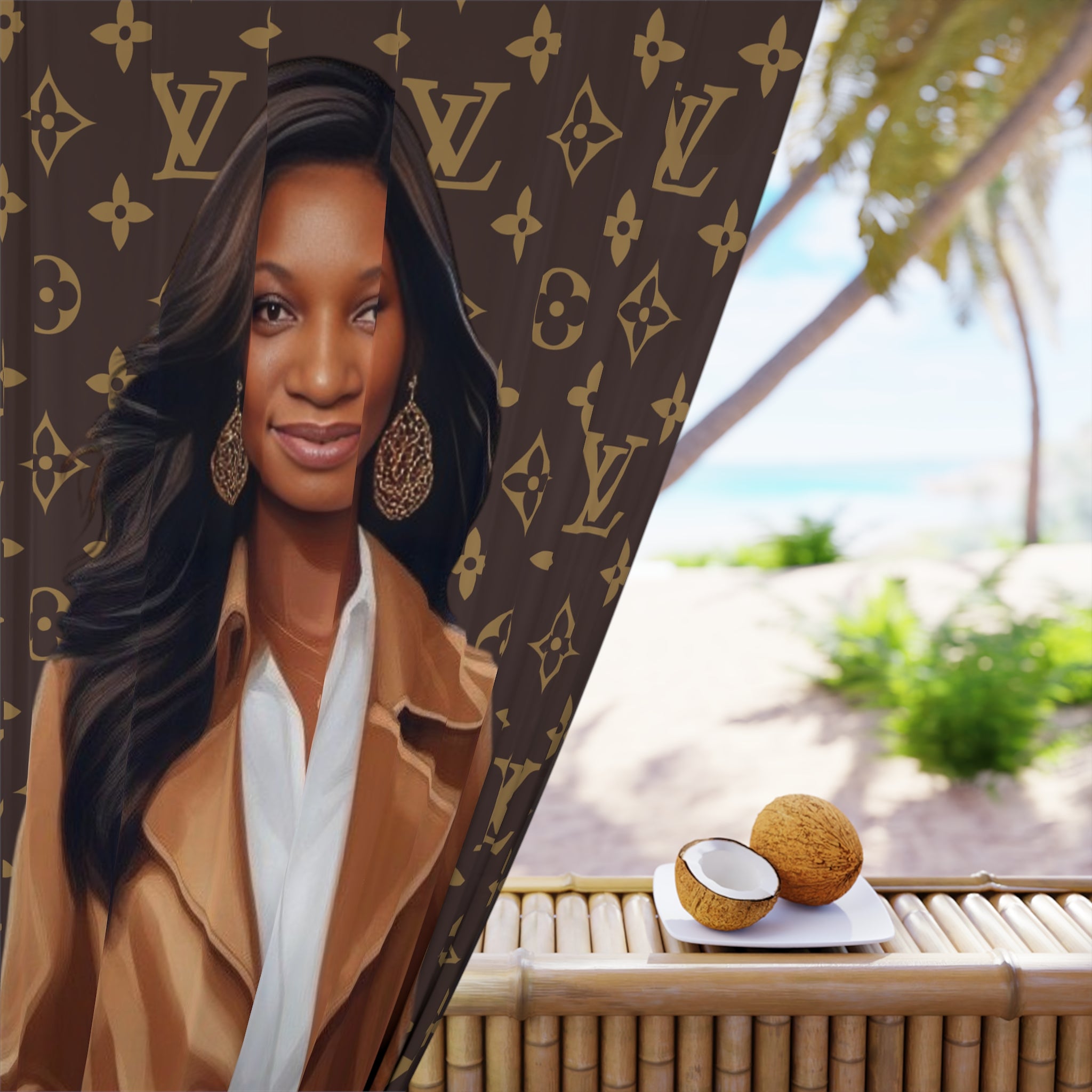 Window Curtains (1 Piece)