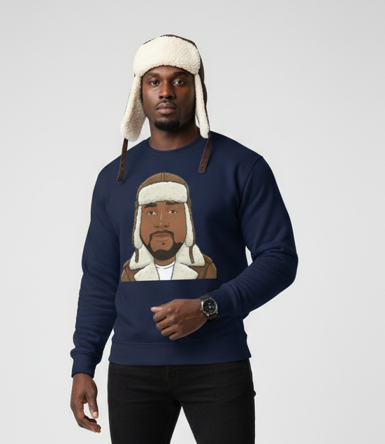 Custom Character Graphic Sweatshirt