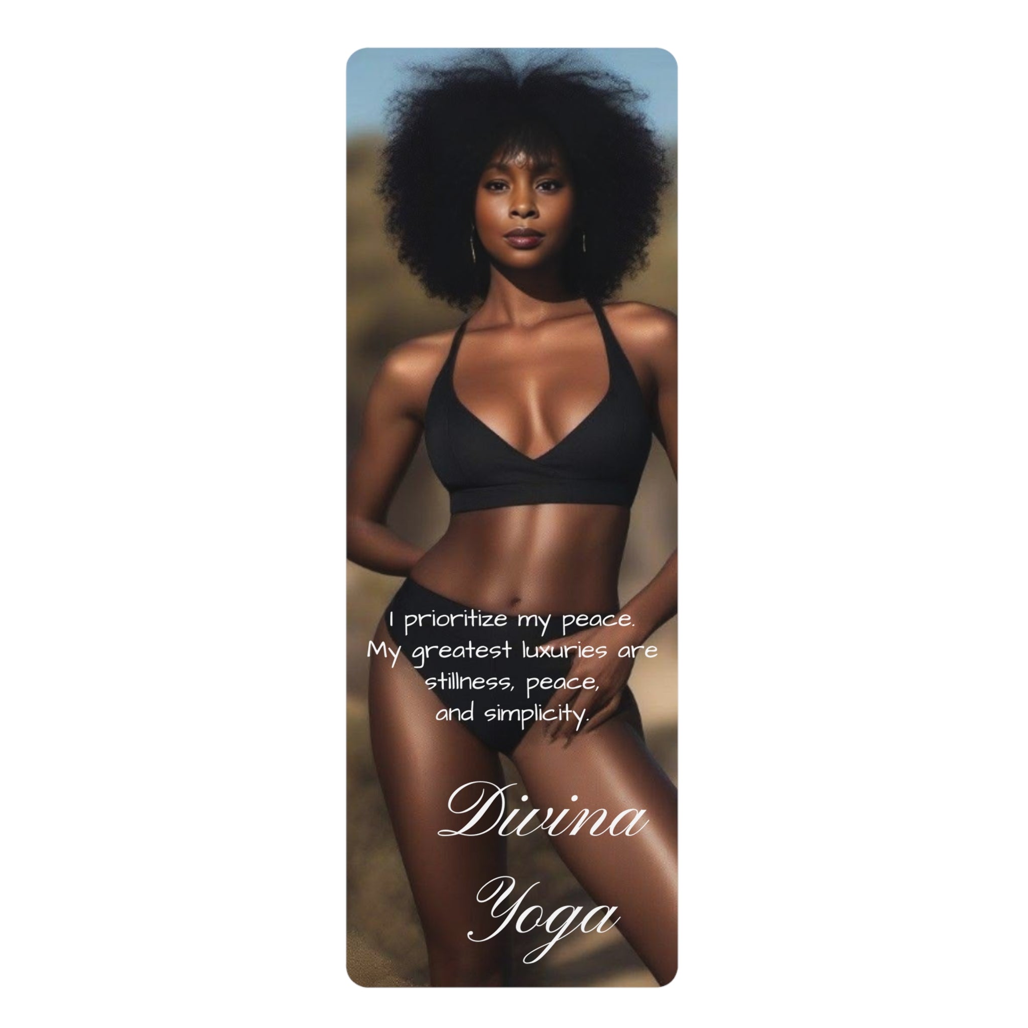 Divina Rubber Yoga Mat - Non-Slip Design for Comfortable Practice