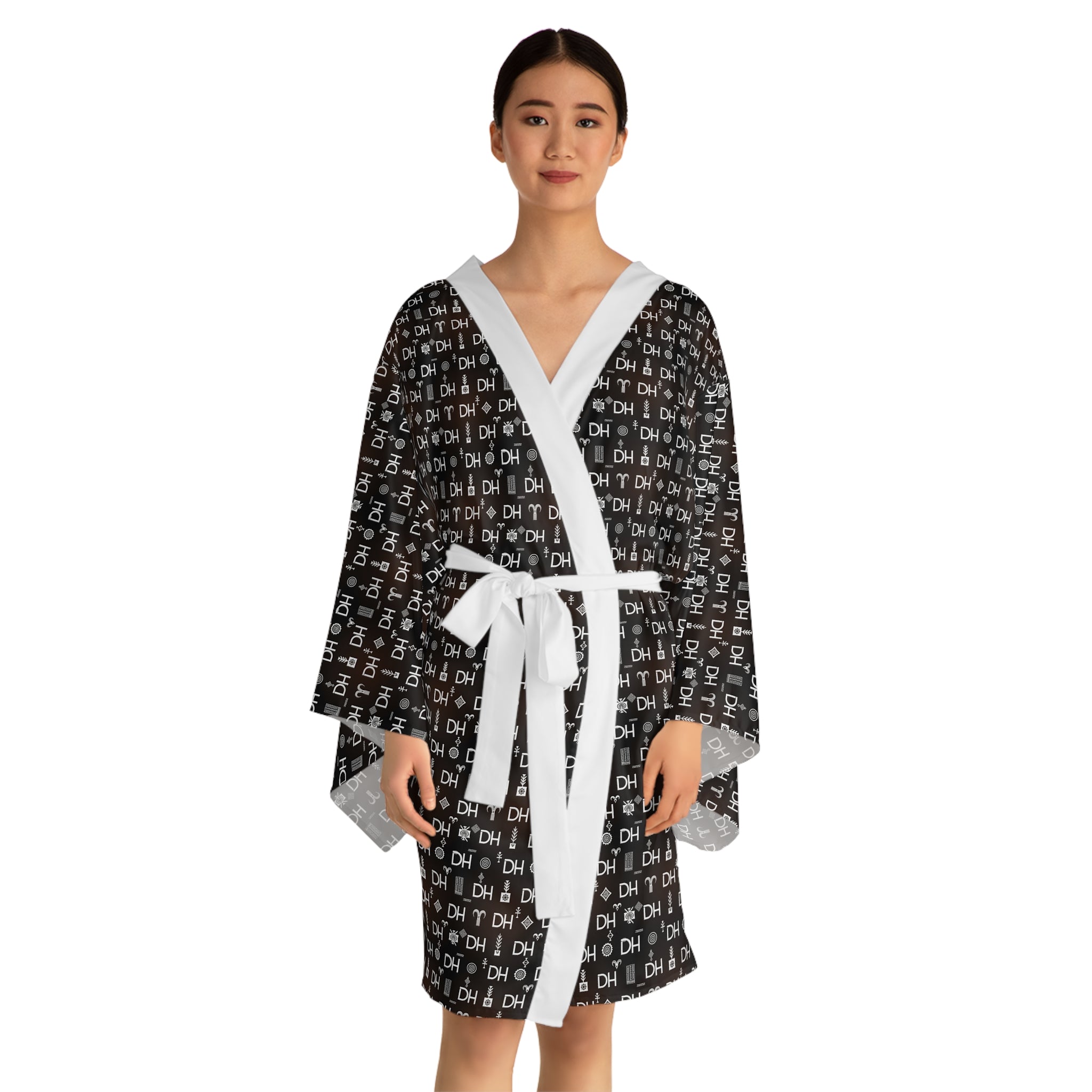 Custom Stylish Long Sleeve Kimono Robe,