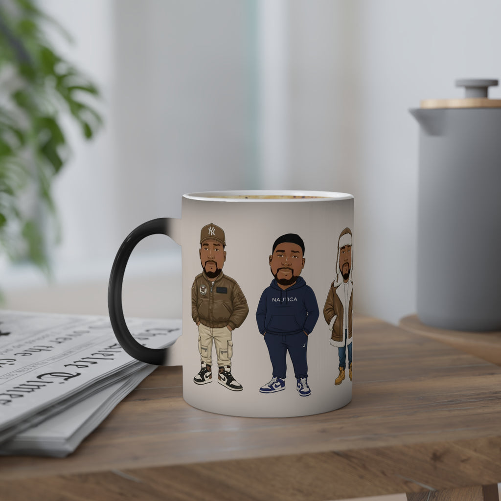 Changing Mug – Custom  Character Crew 11oz Magic Mug.
