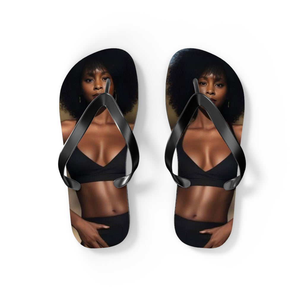Stylish Flip Flops with Bold Fashion Design - Perfect for Summer Vibes