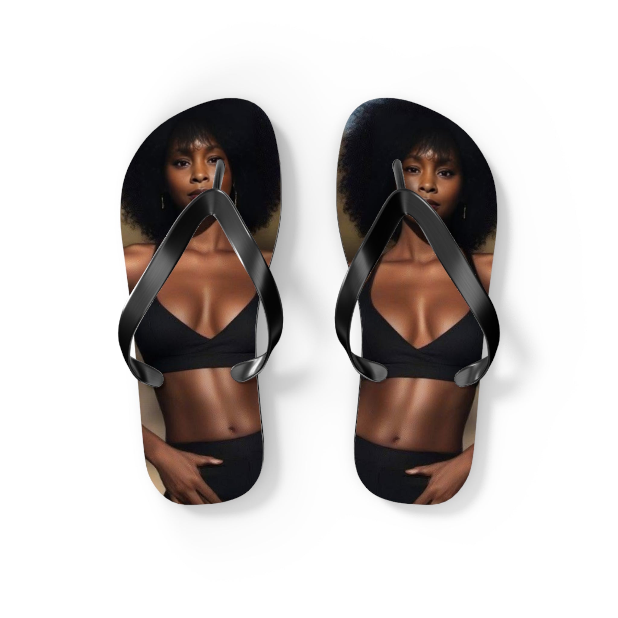 Stylish Flip Flops with Bold Fashion Design - Perfect for Summer Vibes