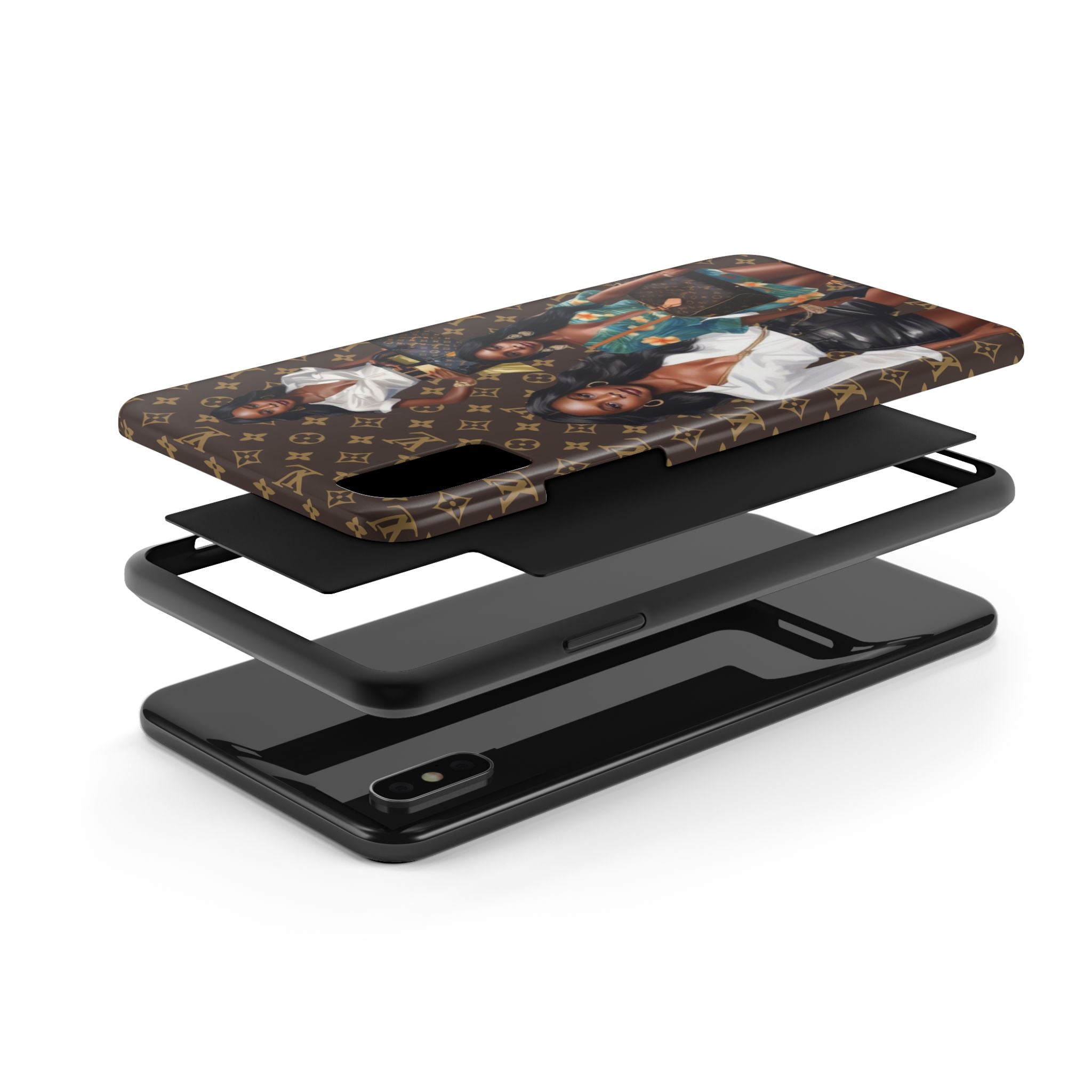 Customized Tough Phone Case with Luxury Designs