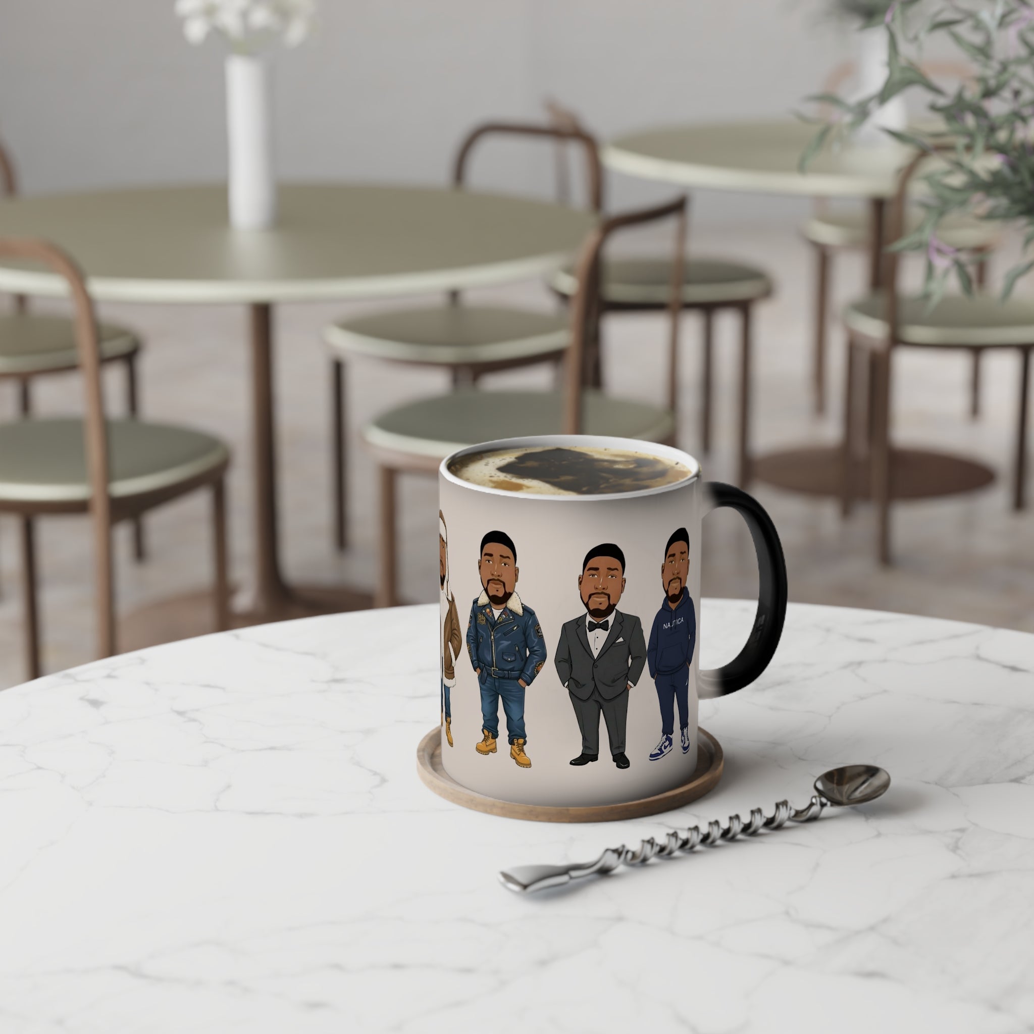 Changing Mug – Custom  Character Crew 11oz Magic Mug.