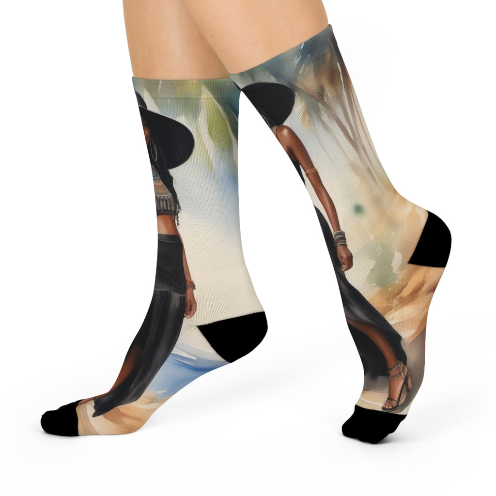 Cushioned Crew Socks