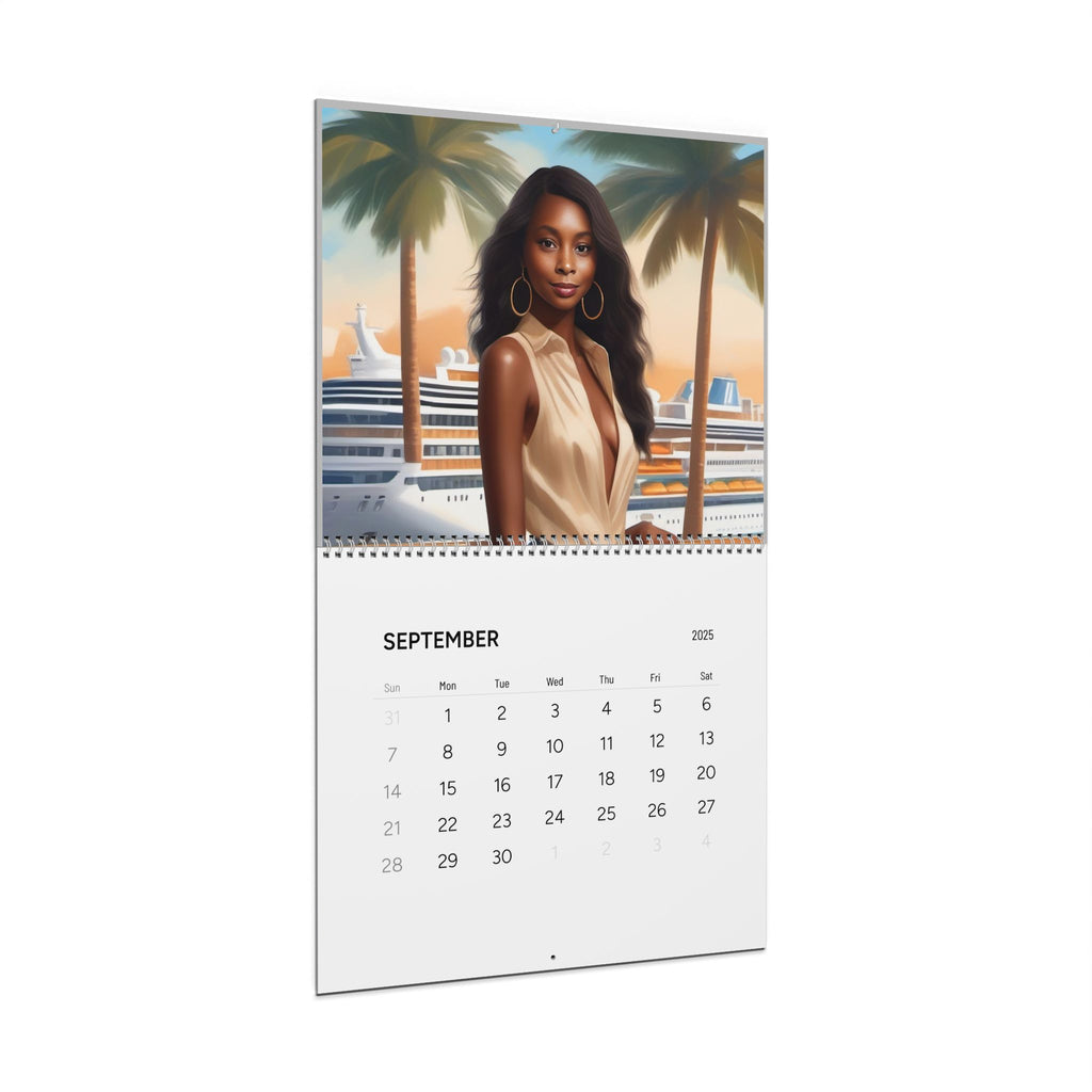 Elegant Wall Calendar 2025 - Stylish Art for Home & Office