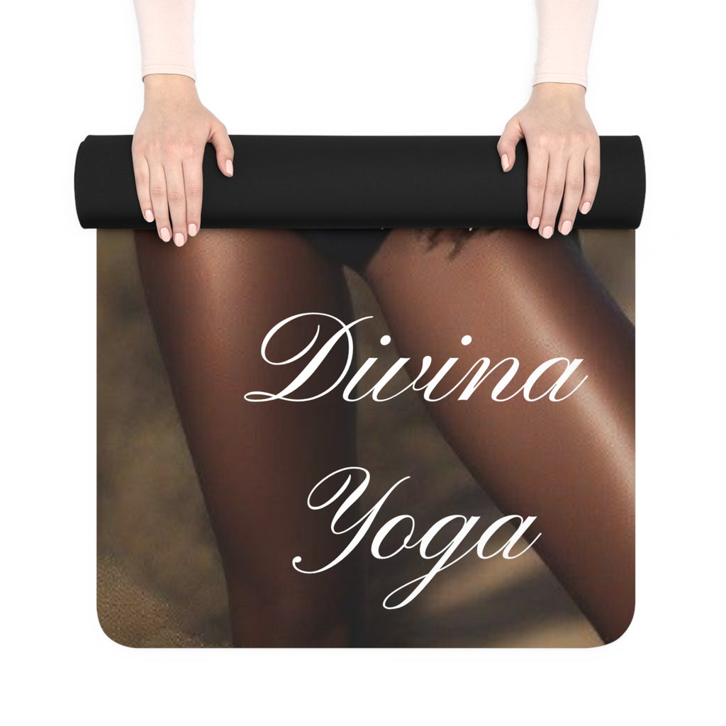 Divina Rubber Yoga Mat - Non-Slip Design for Comfortable Practice