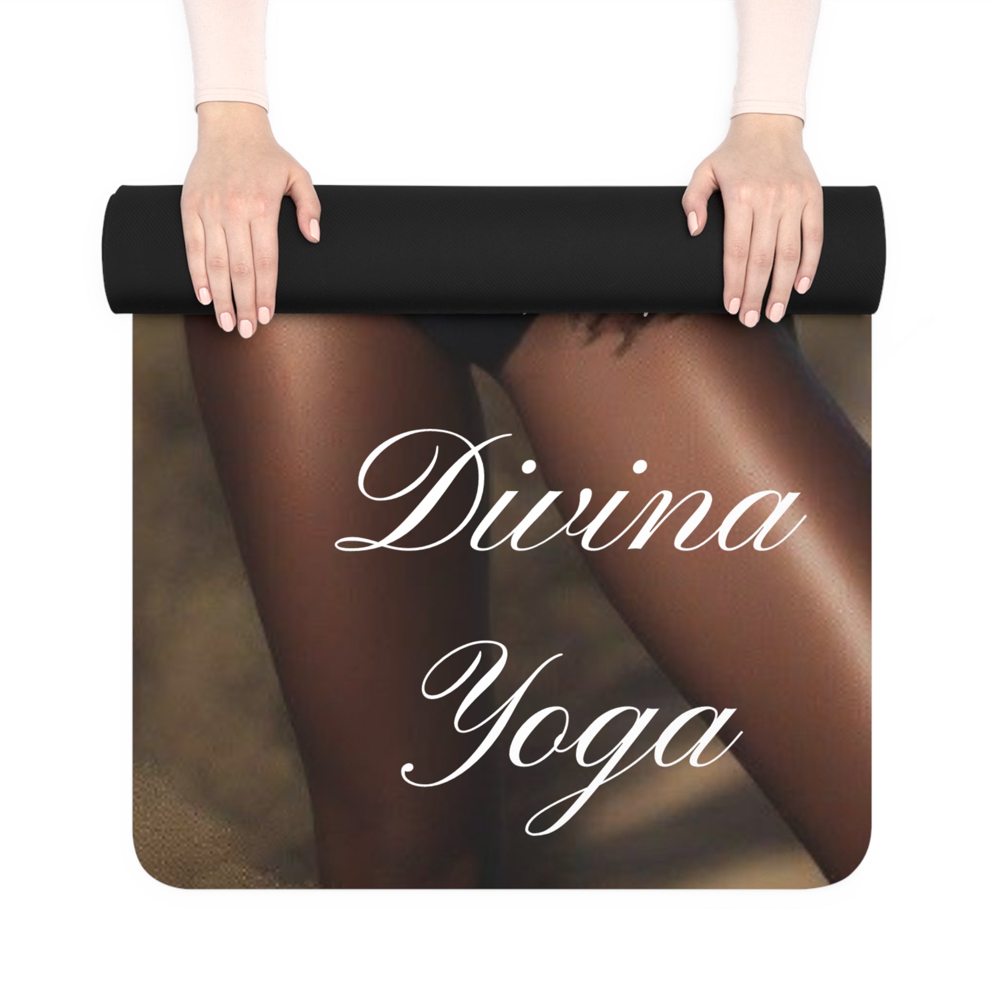 Divina Rubber Yoga Mat - Non-Slip Design for Comfortable Practice