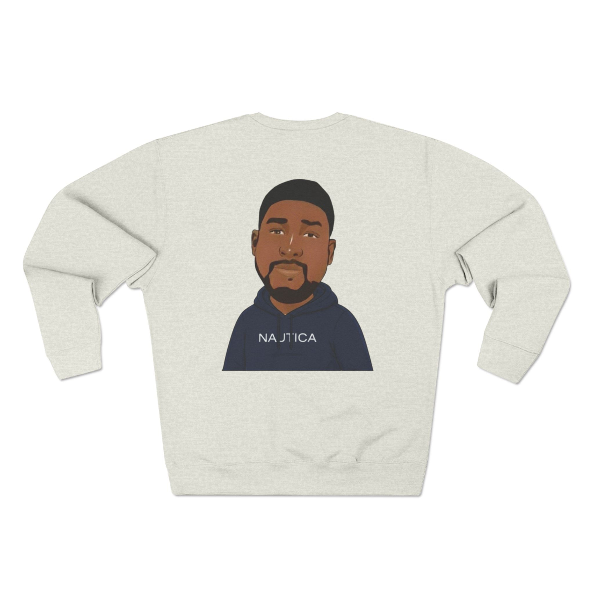 Unique Custom Graphic, Crew Neck Sweatshirt,