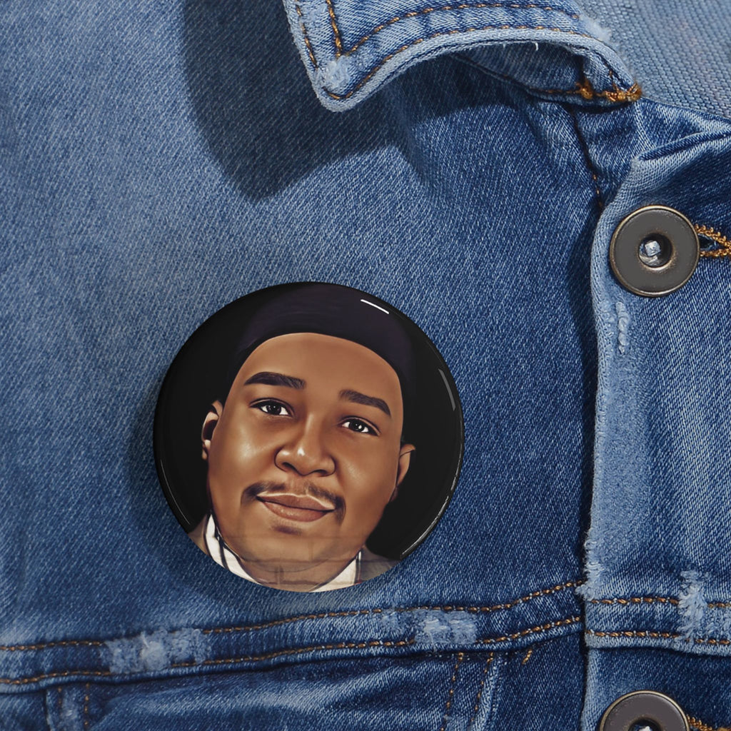 Personalized Round Pins - Custom Portrait Button for Fashion Lovers