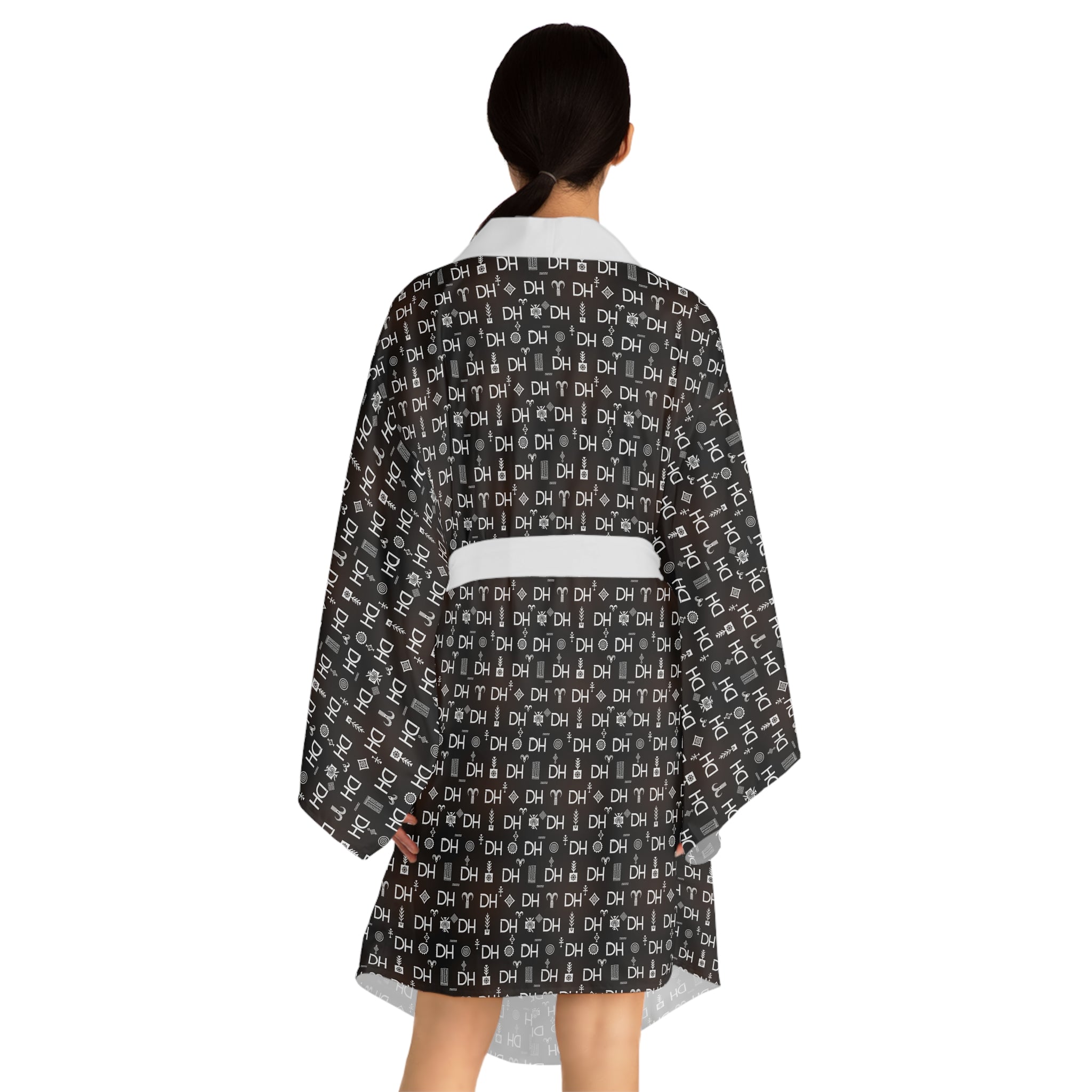 Custom Stylish Long Sleeve Kimono Robe,
