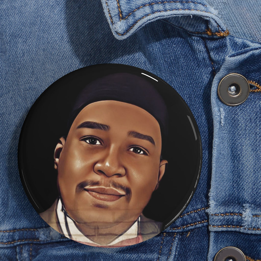 Personalized Round Pins - Custom Portrait Button for Fashion Lovers