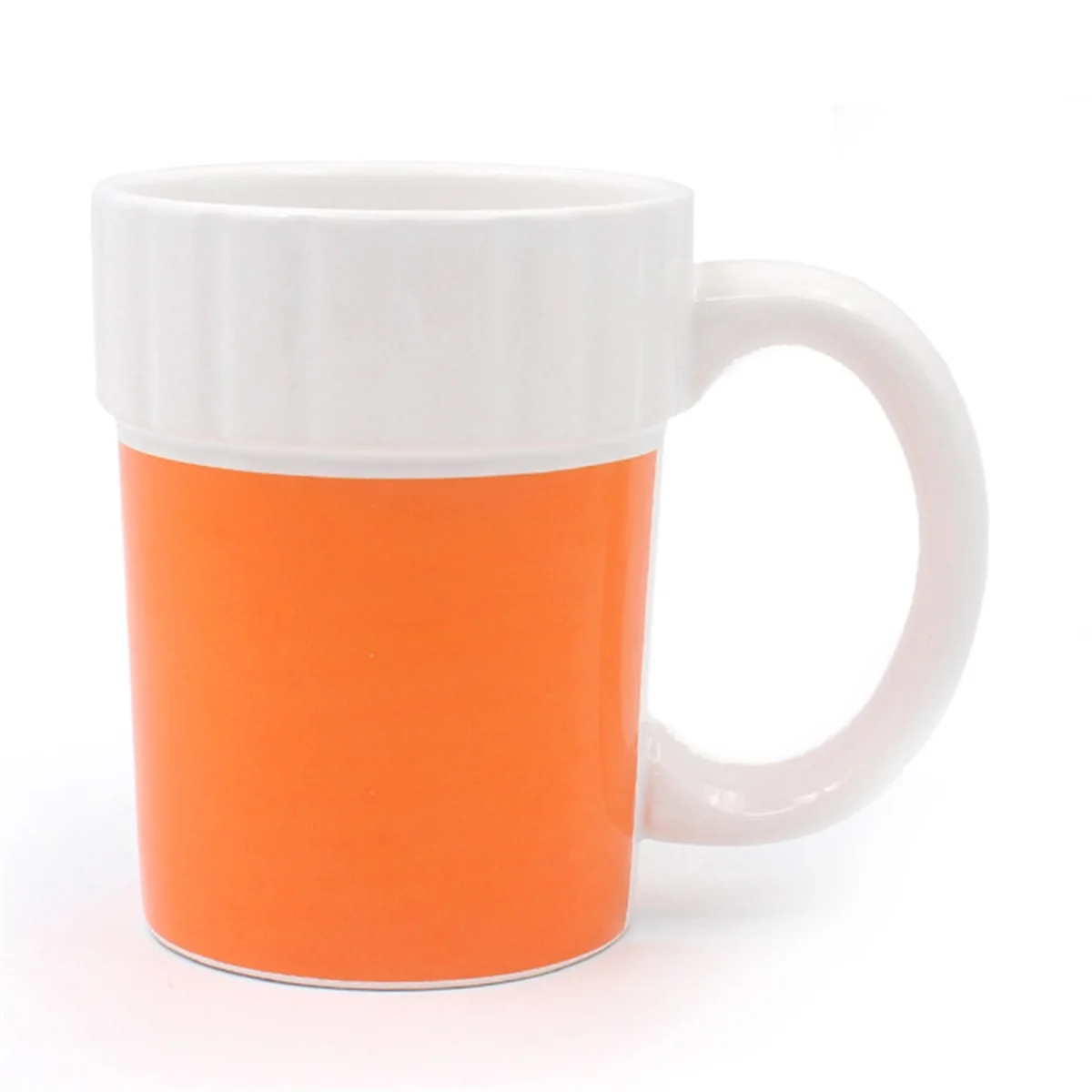 LYSP Ceramic Coffee Cup, Medicine Bottle Modeling Mug,Prescription Coffee Mug,Ceramic Pill Bottle Cup,Unique Novelty Shape