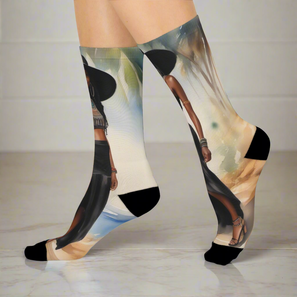 Cushioned Crew Socks