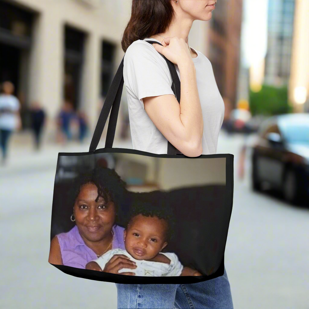 Custom Photo Weekender Tote Bag