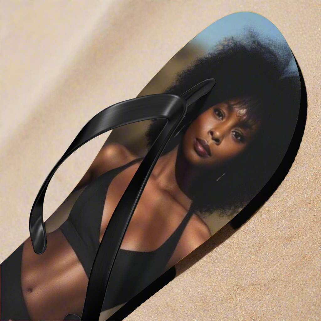 Stylish Flip Flops with Bold Fashion Design - Perfect for Summer Vibes
