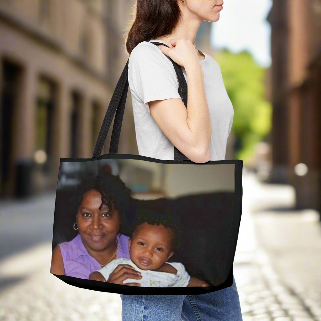 Custom Photo Weekender Tote Bag