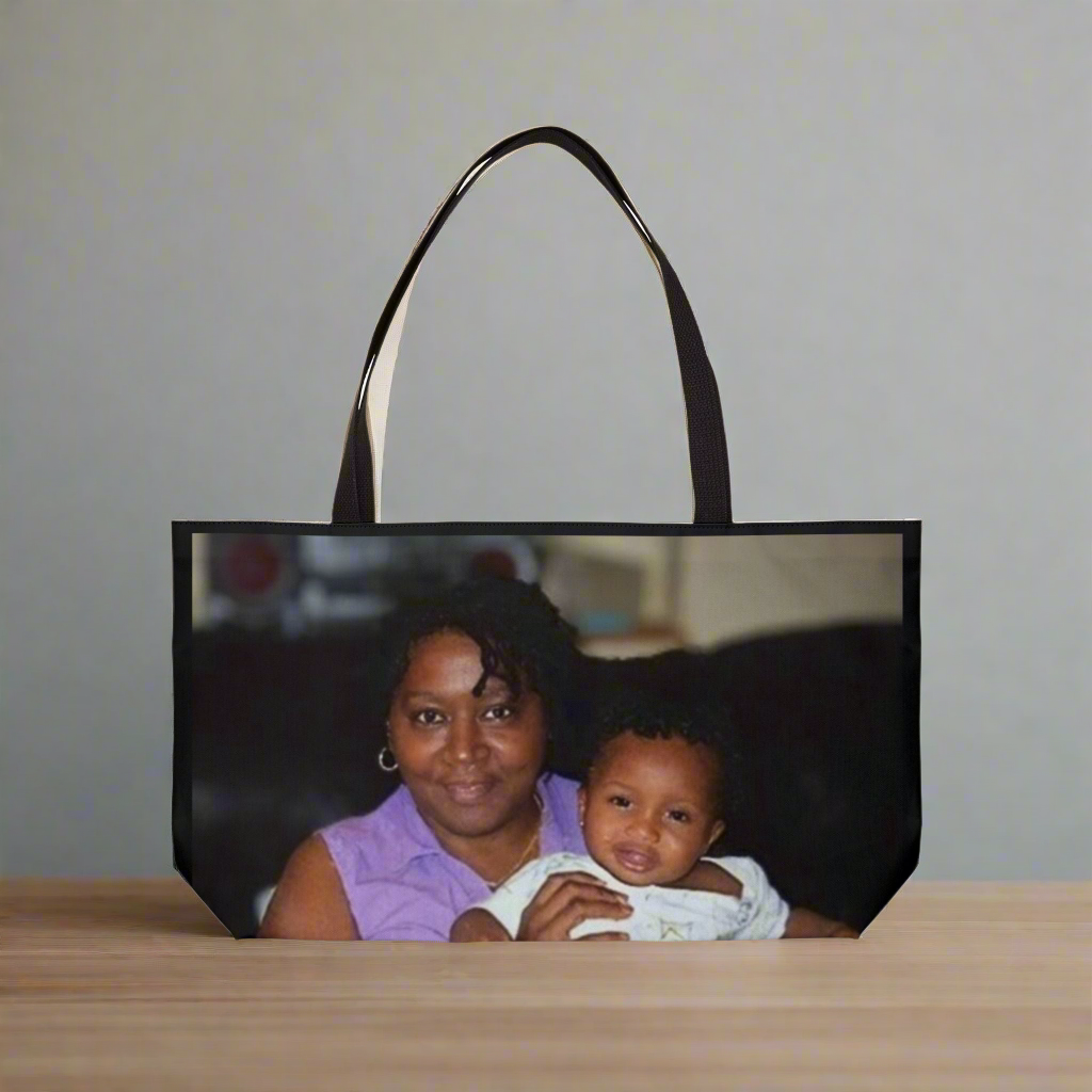 Custom Photo Weekender Tote Bag