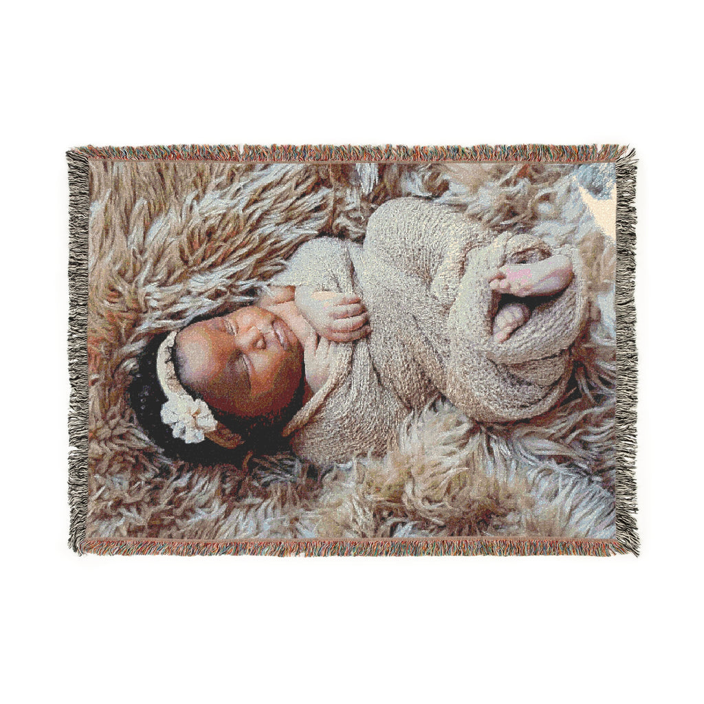 Cozy Woven Custom Photo, Unique Blanket