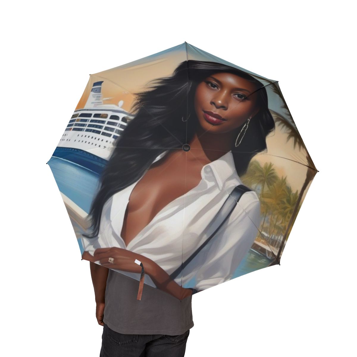 King of the Clouds Custom Umbrella,