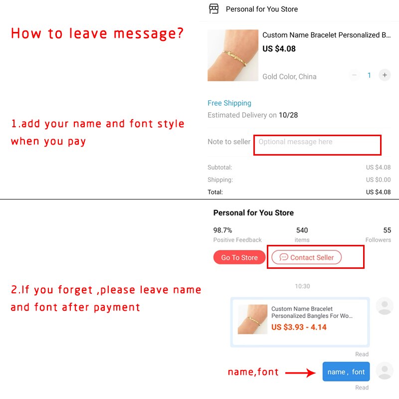 Custom Hoop Earrings