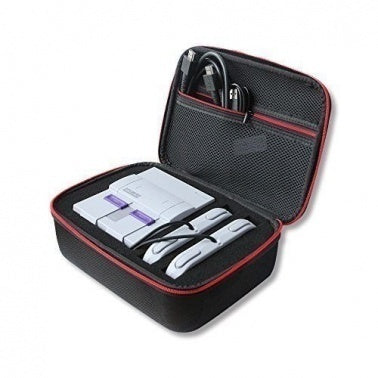 NES SNES Classic Mini Edition Case Travel Storage Hard Shell for Nintendo Carrying Pouch