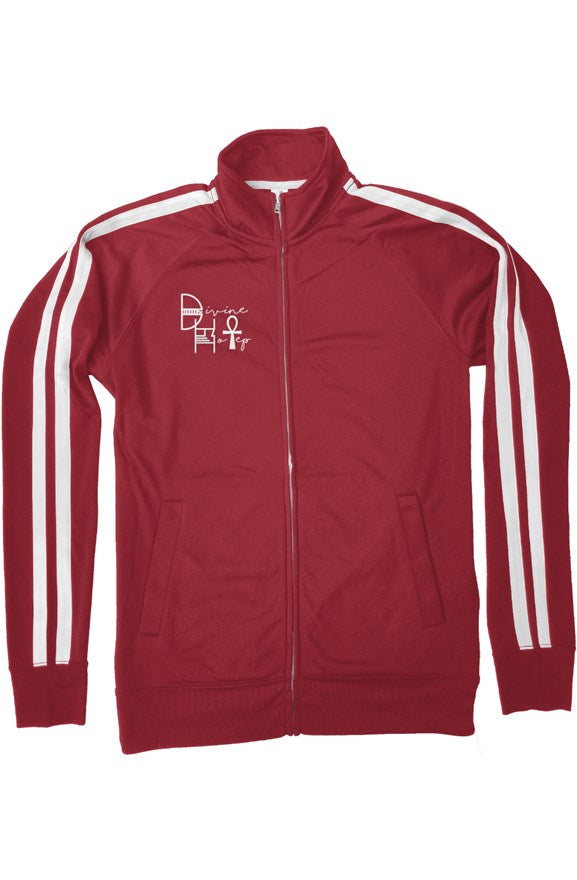 Divine  Hotep Red Track Jacket