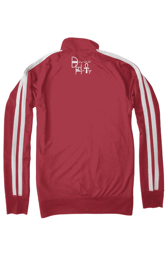 Divine  Hotep Red Track Jacket