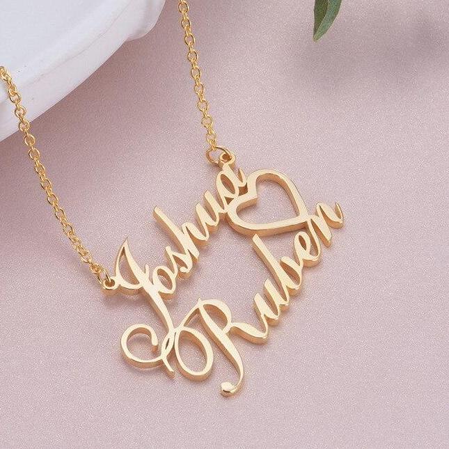 Customize This 925 Silver  Name  Personality Pendant Necklace