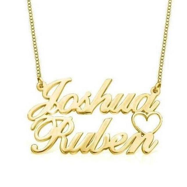 Customize This 925 Silver  Name  Personality Pendant Necklace