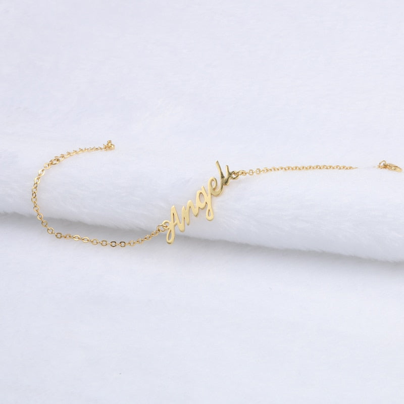 Customize This Name Charm Bracelet