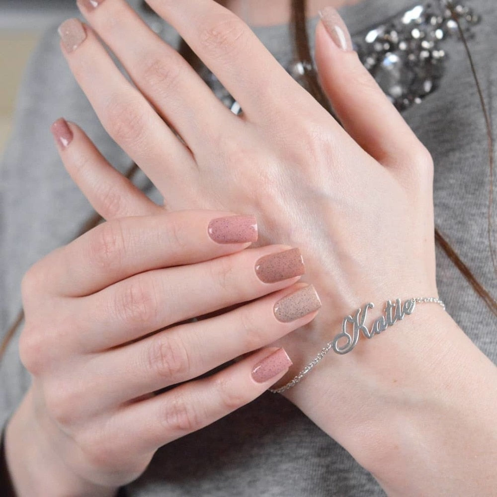 Customize This Name Charm Bracelet