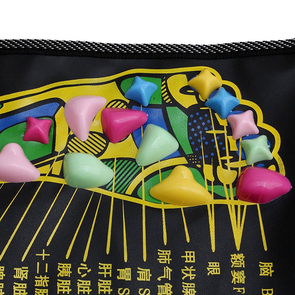 Foot Massager Mat Reflexology Walk Stone Pain Relieve Leg Mat Health Care Pad