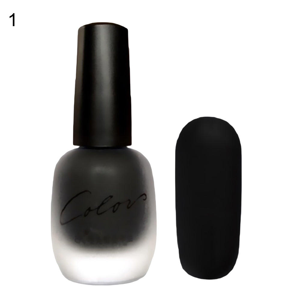 Fashion Women Matte Long Lasting Nail Polish Wedding Party Nail Art DIY Varnish