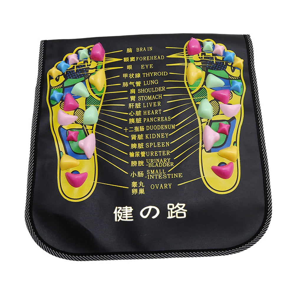 Foot Massager Mat Reflexology Walk Stone Pain Relieve Leg Mat Health Care Pad