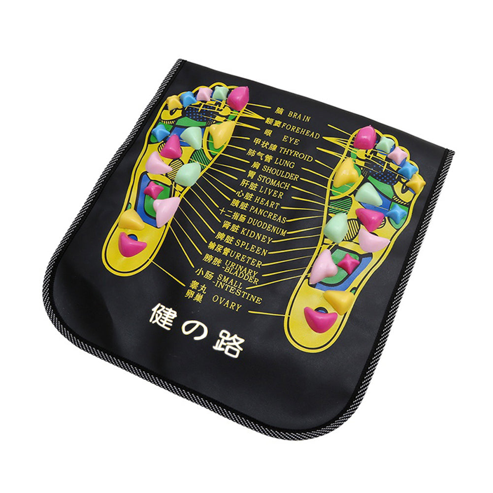 Foot Massager Mat Reflexology Walk Stone Pain Relieve Leg Mat Health Care Pad