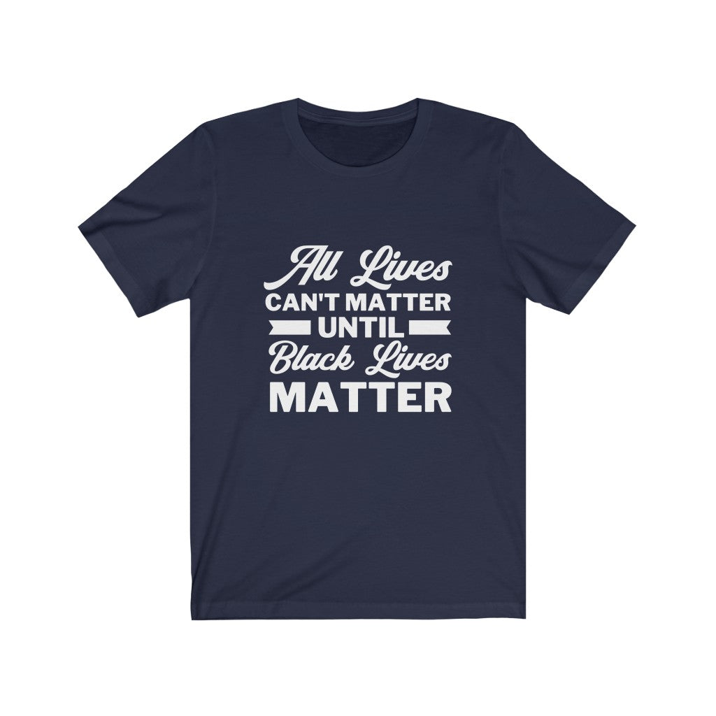 Do All Lives Really Matter? Unisex Jersey Short Sleeve Tee
