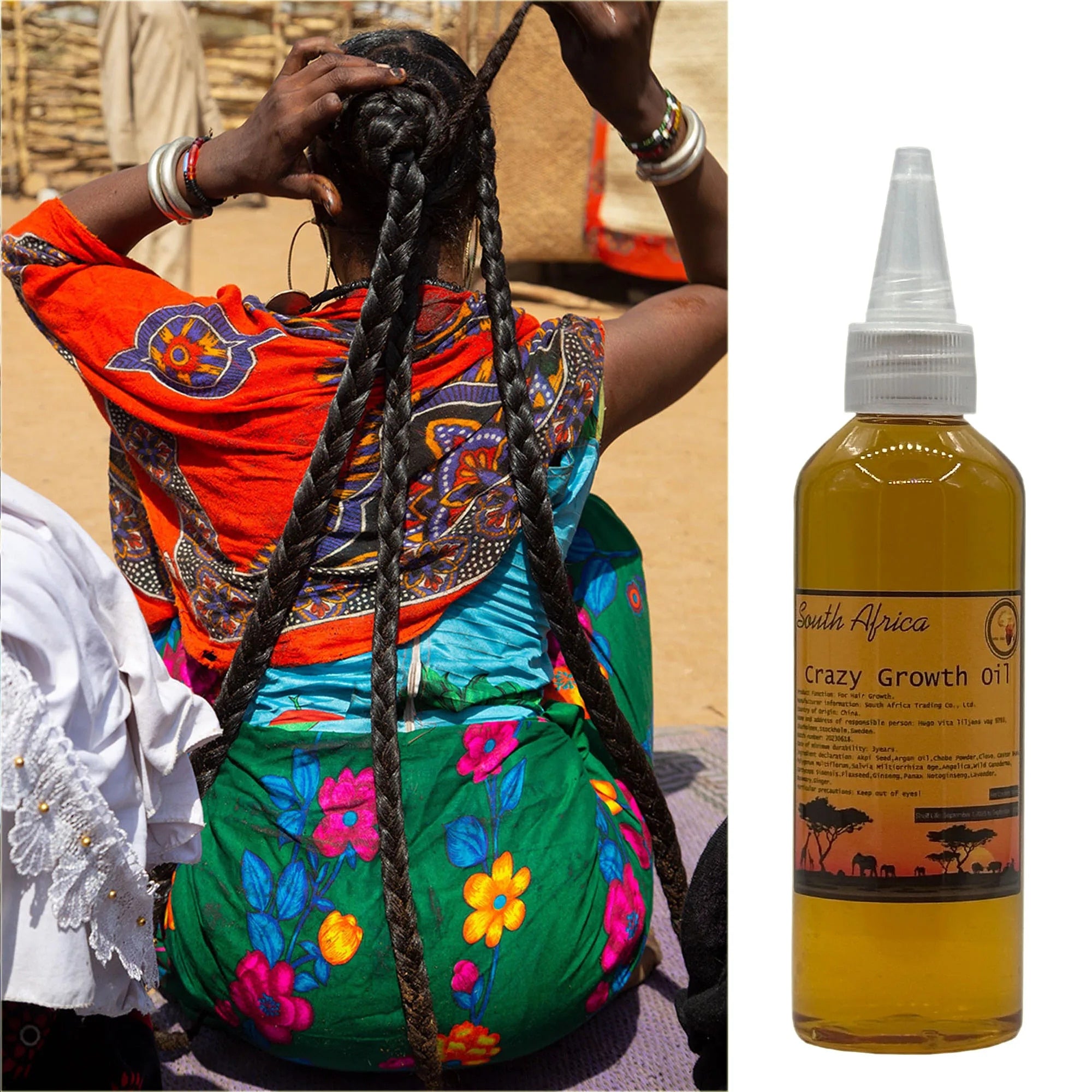 Chebe Powder Oil for faster hair growth