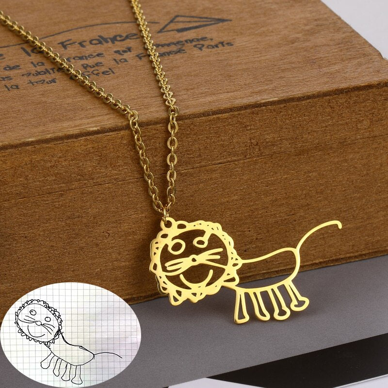 Customize This Necklace With Your Artwork / Custom Design!