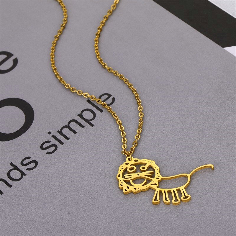 Customize This Necklace With Your Artwork / Custom Design!