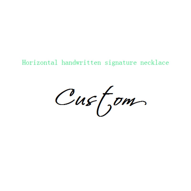 Customize This Vertical Cursive Nameplate Pendant Choker  Necklace