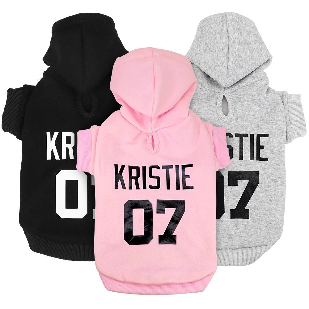 Custom Hoodies Personalized Pet Name