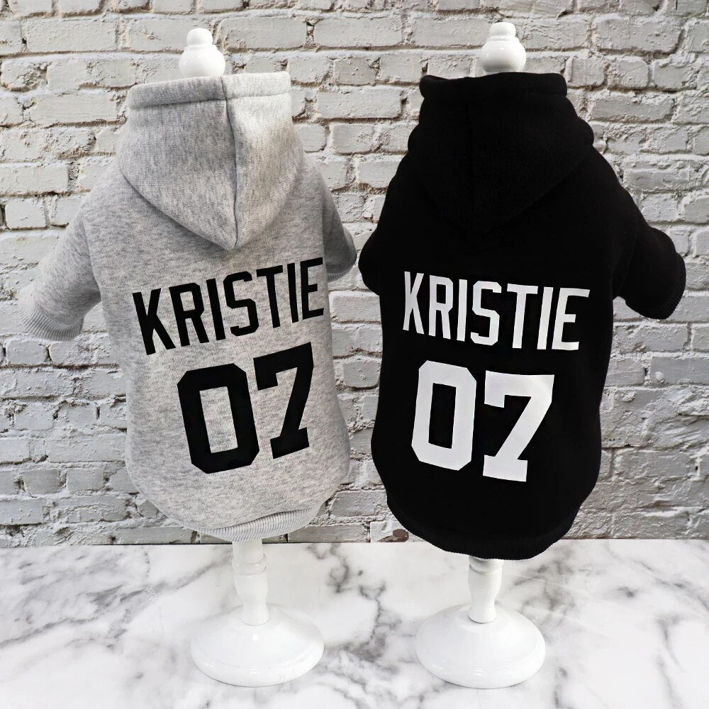 Custom Hoodies Personalized Pet Name